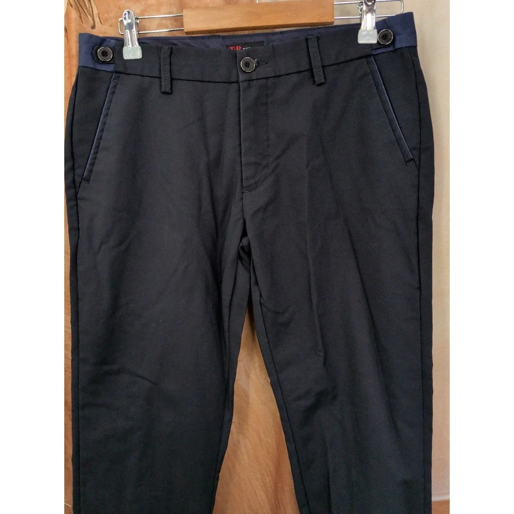 Tr Premium Navy Print Pants